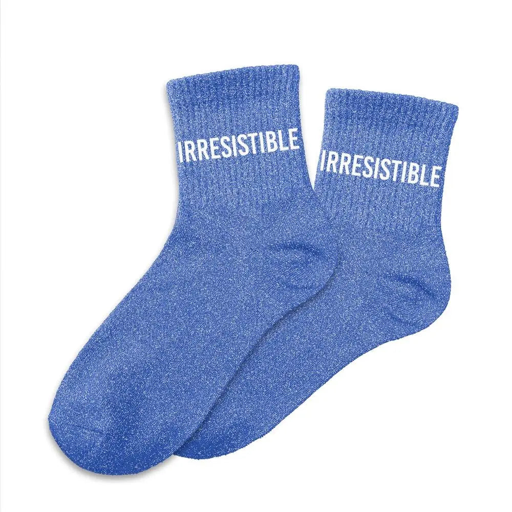chaussettes à paillettes funky feets