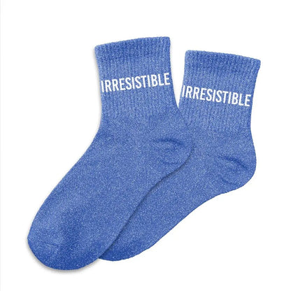 chaussettes à paillettes funky feets