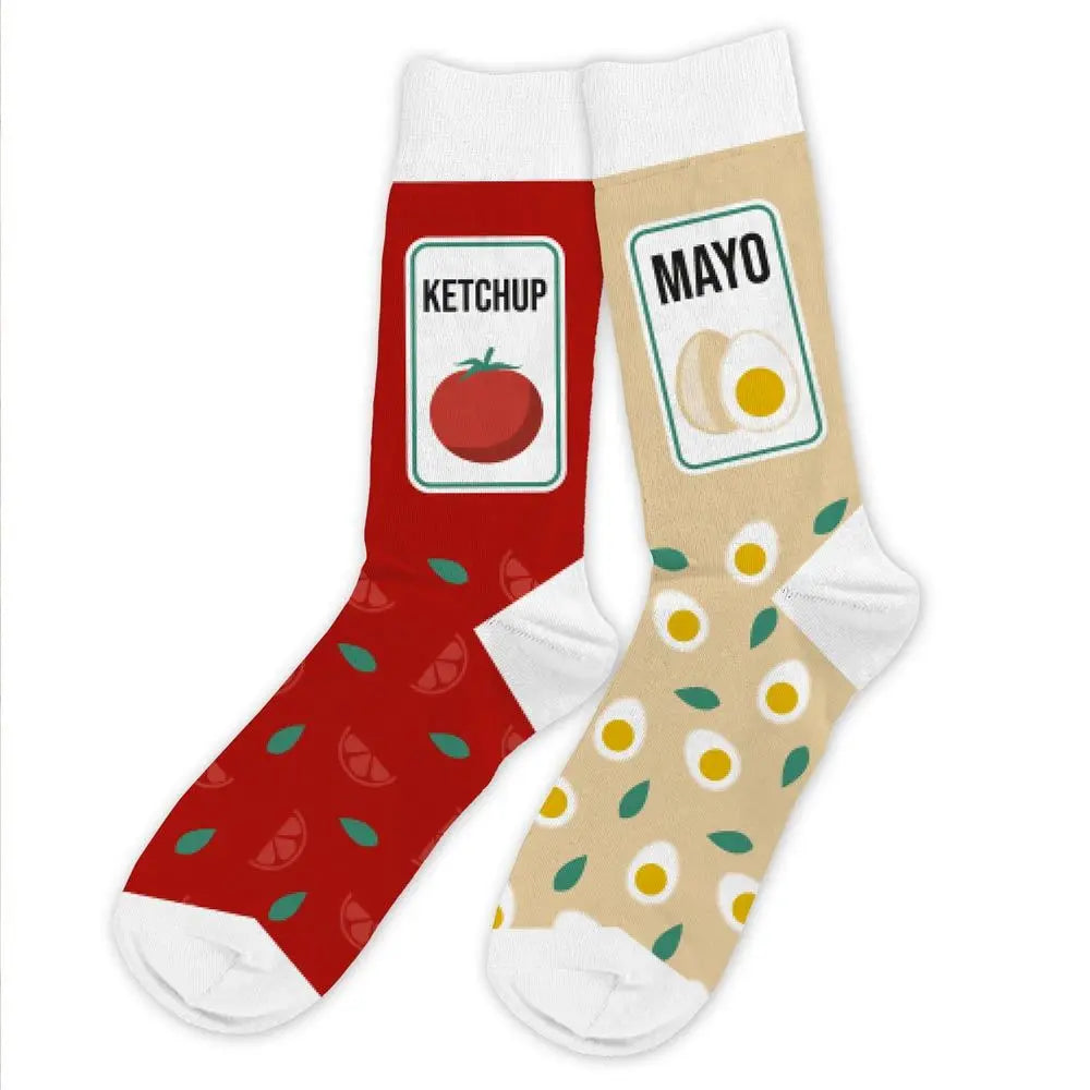 Chaussettes Ketchup/Mayo