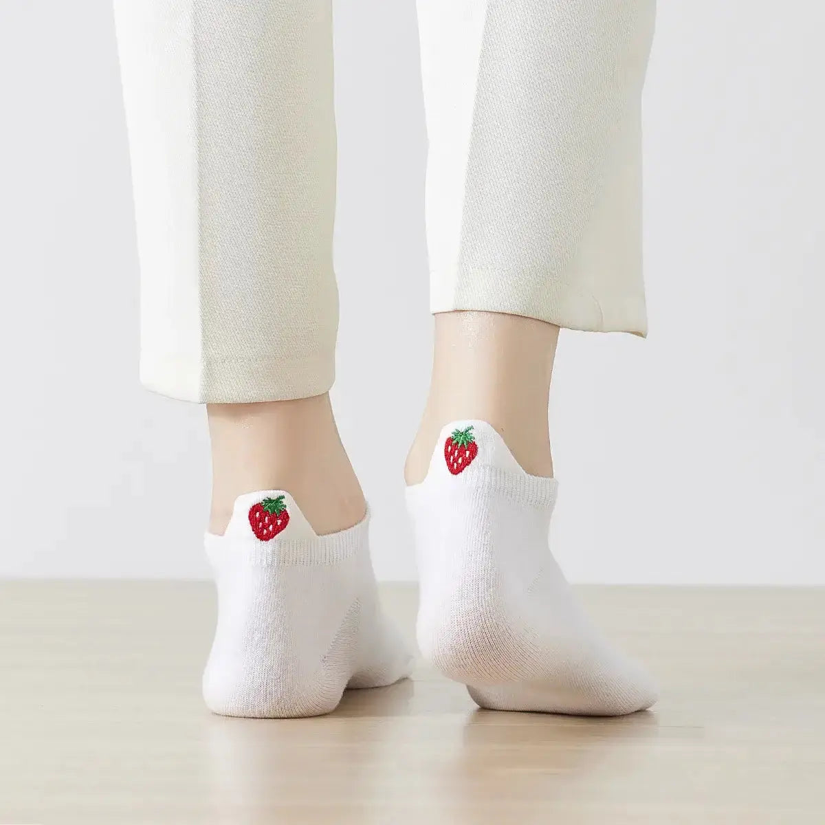 Languette Bio - Fraise - FunkyFeets