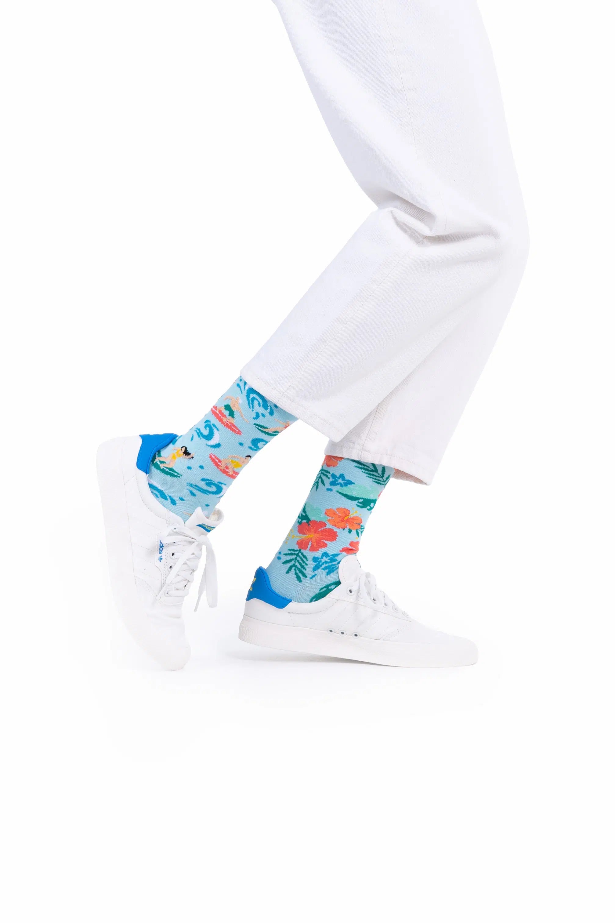 Chaussettes dépareillées Many Manorning Aloha Vibes - FunkyFeets
