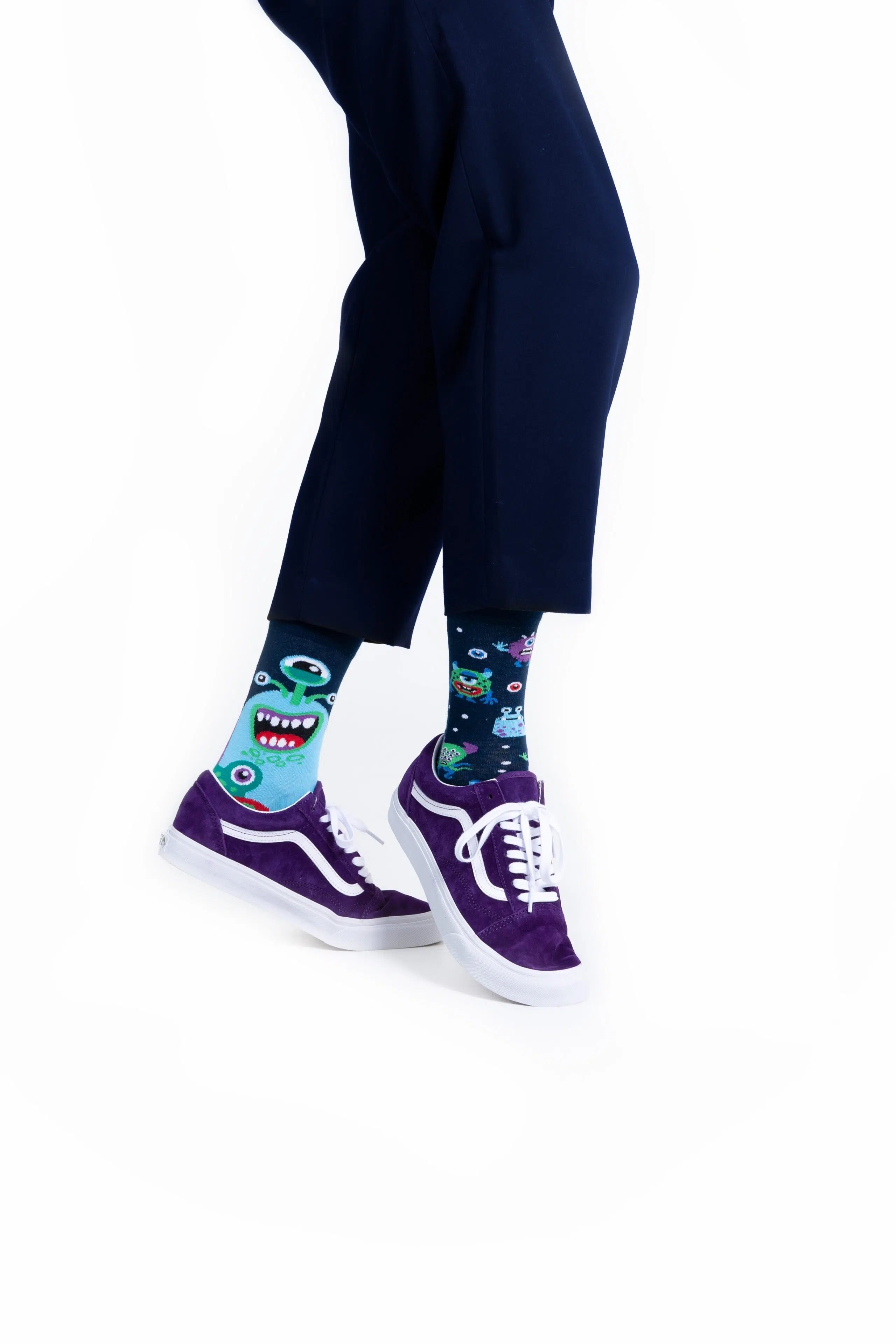 Chaussettes dépareillées Many Mornings The Monsters - FunkyFeets
