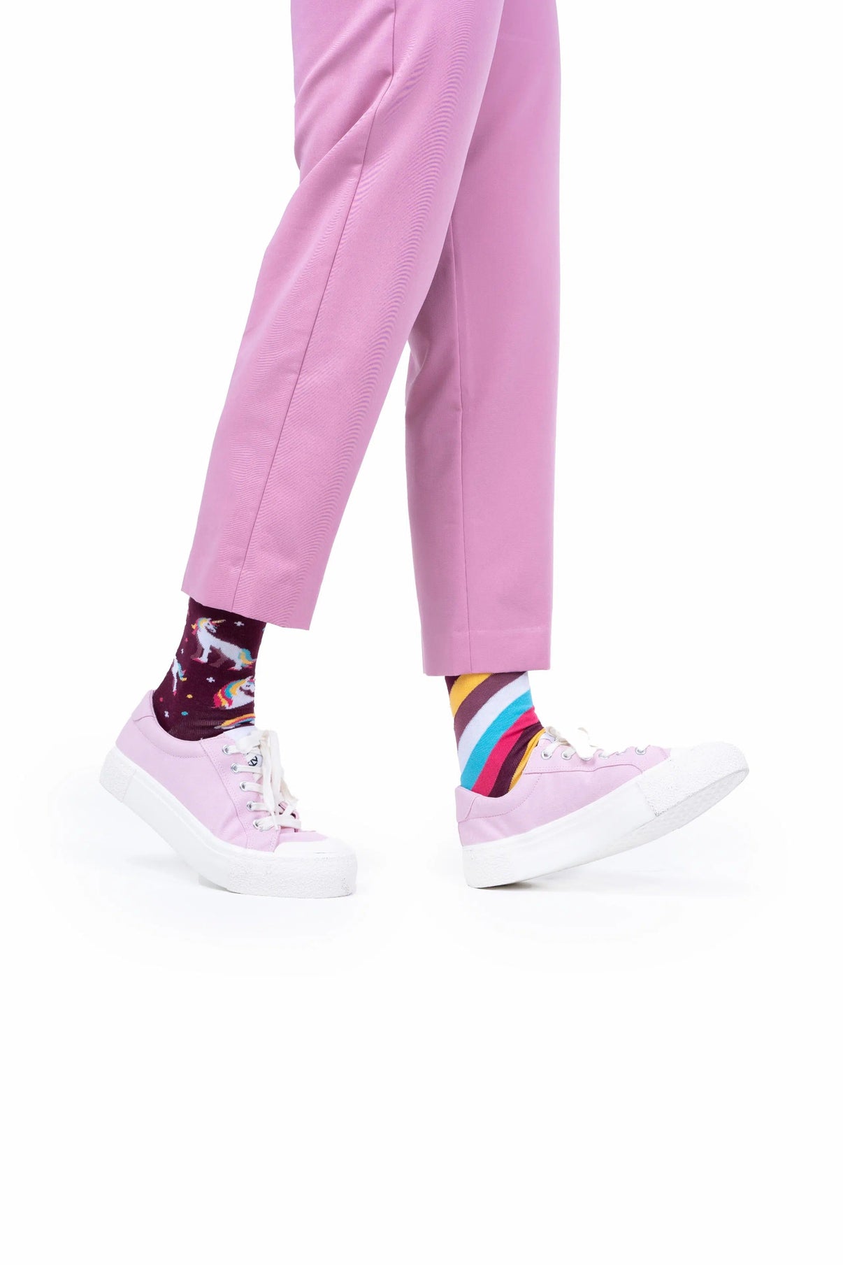 Chaussettes dépareillées Many Mornings 
 The Unicorn - FunkyFeets