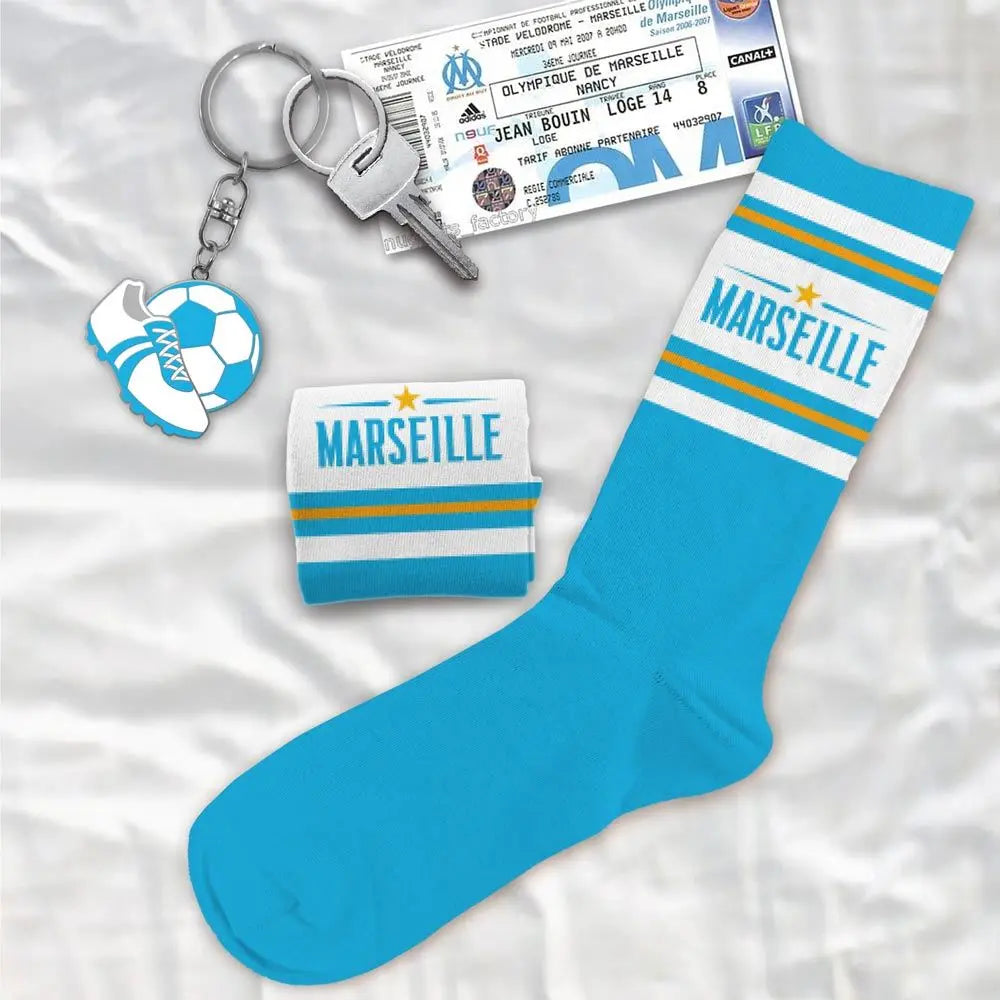 Marseille Chaussettes à paillettes
