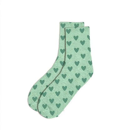 Paillettes Menthe à Coeurs - FunkyFeets