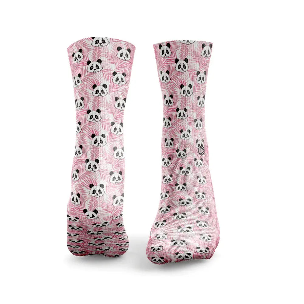 Panda Socks - Pink - FunkyFeets