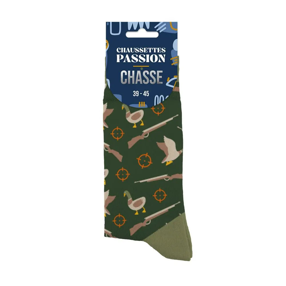 Chaussettes passion chasse
