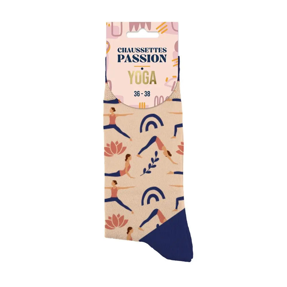 Chaussettes passion yoga
