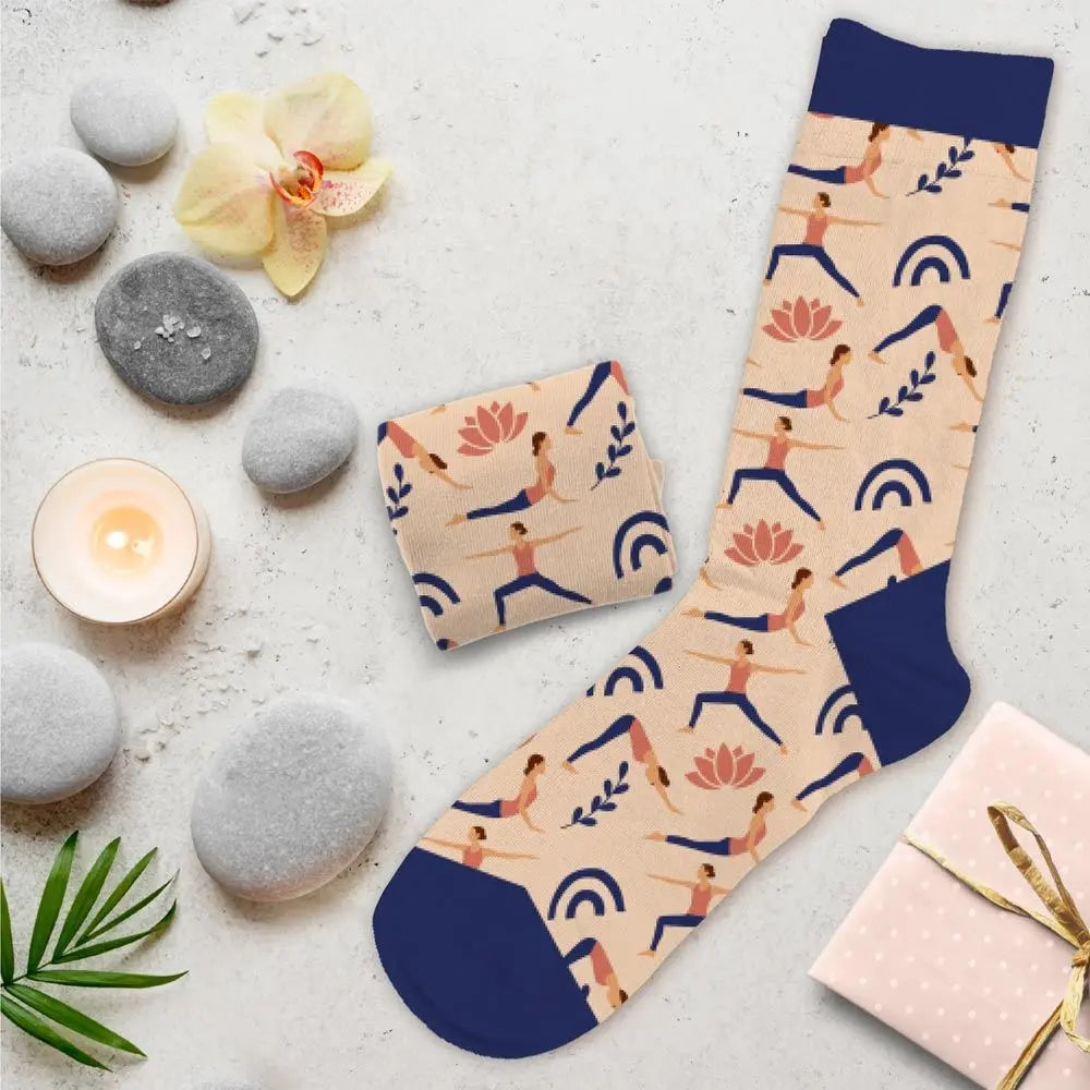 Chaussettes passion yoga
