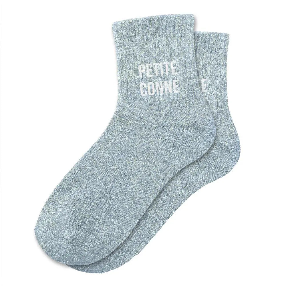 Petite Conne Chaussettes à paillettes