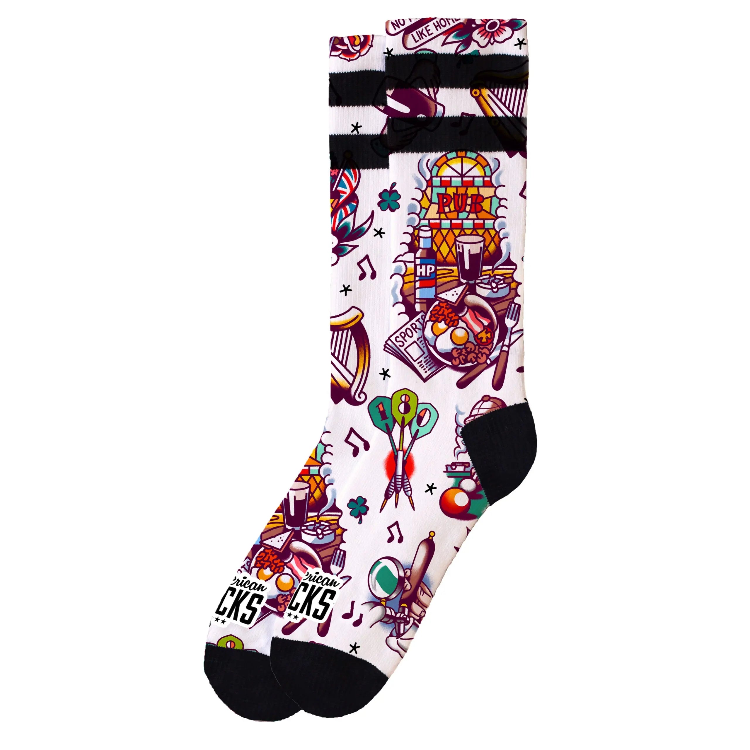 american socks funky feets