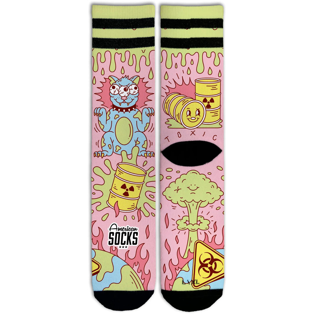 Radioactive American Socks