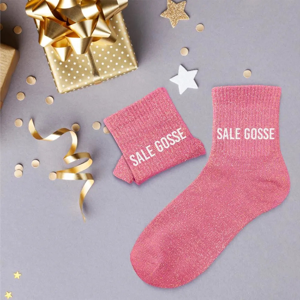 Sale gosse Chaussettes à paillettes