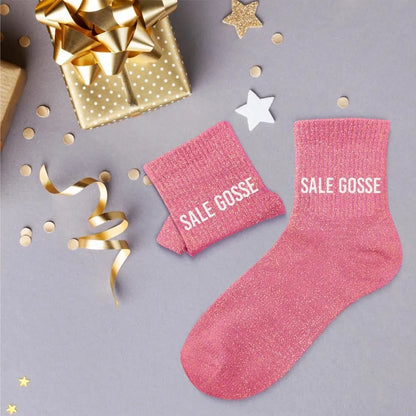 Sale gosse Chaussettes à paillettes