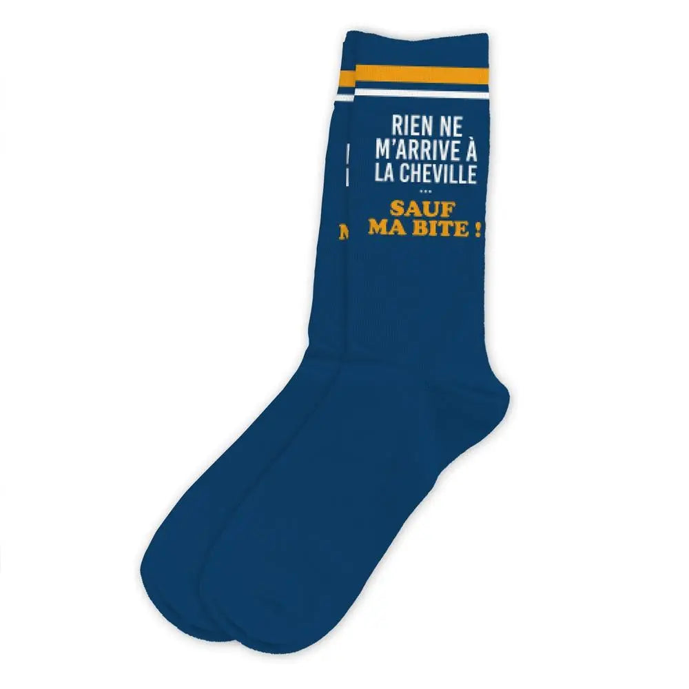 Sauf ma bite Chaussettes à paillettes