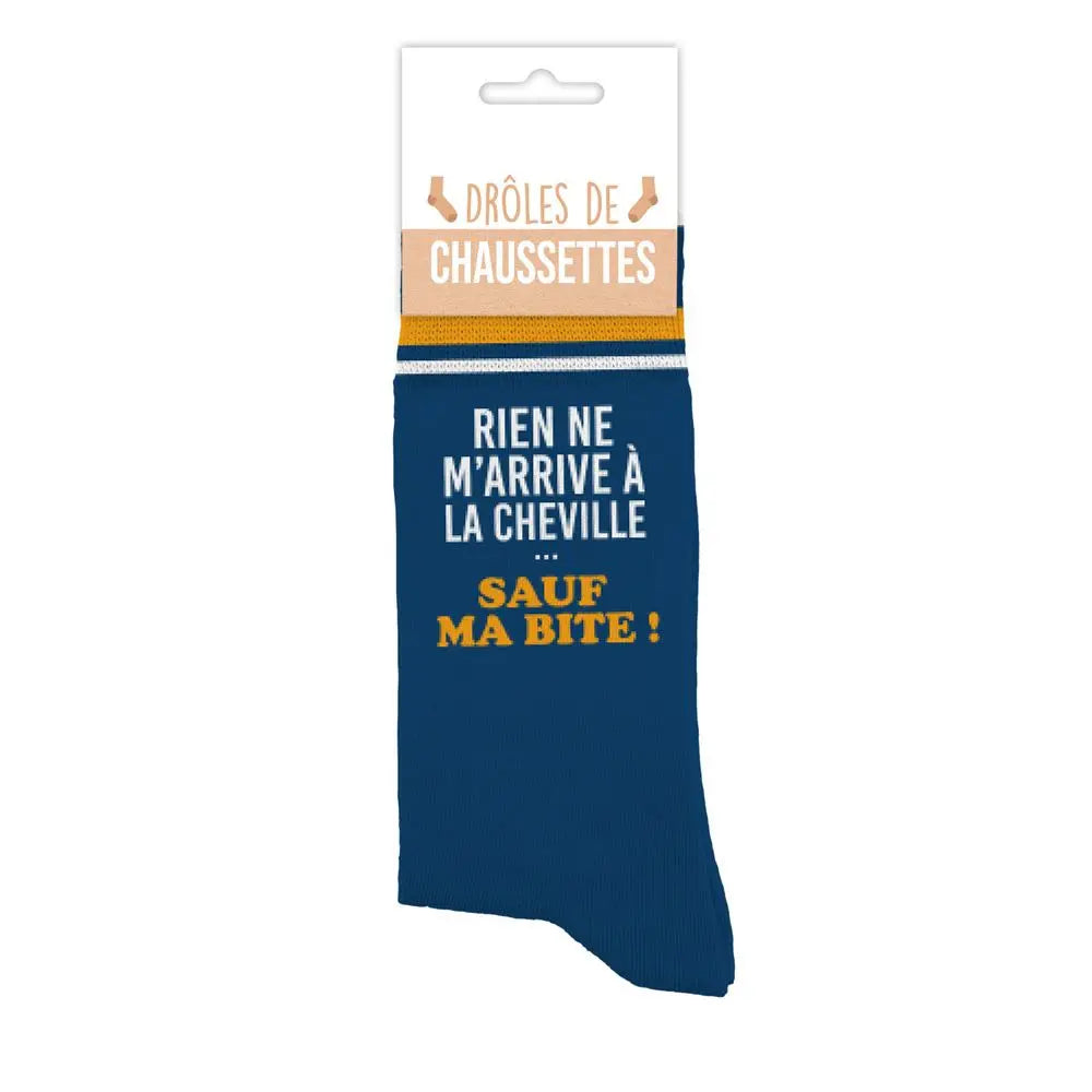 Sauf ma bite Chaussettes à paillettes