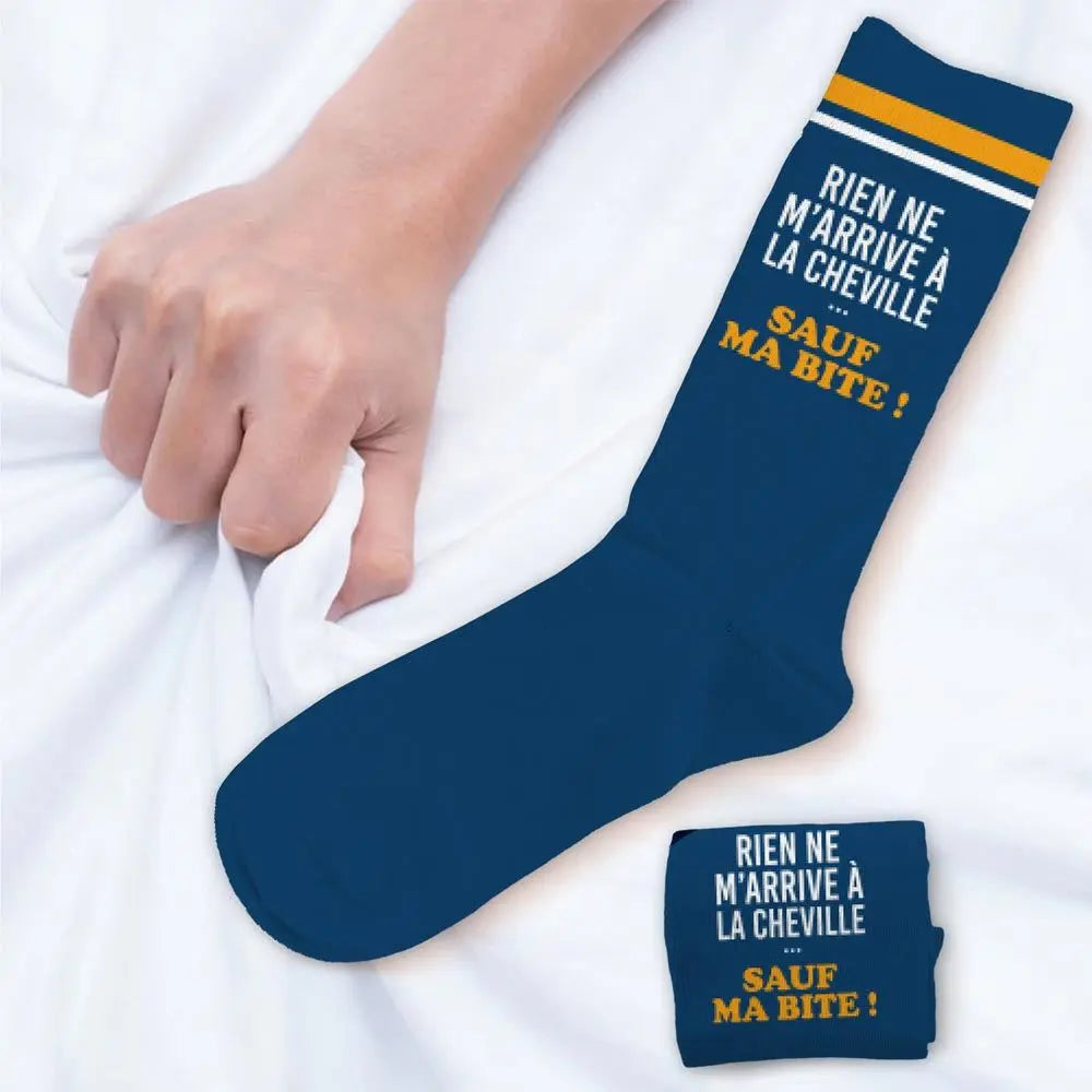 Sauf ma bite Chaussettes à paillettes