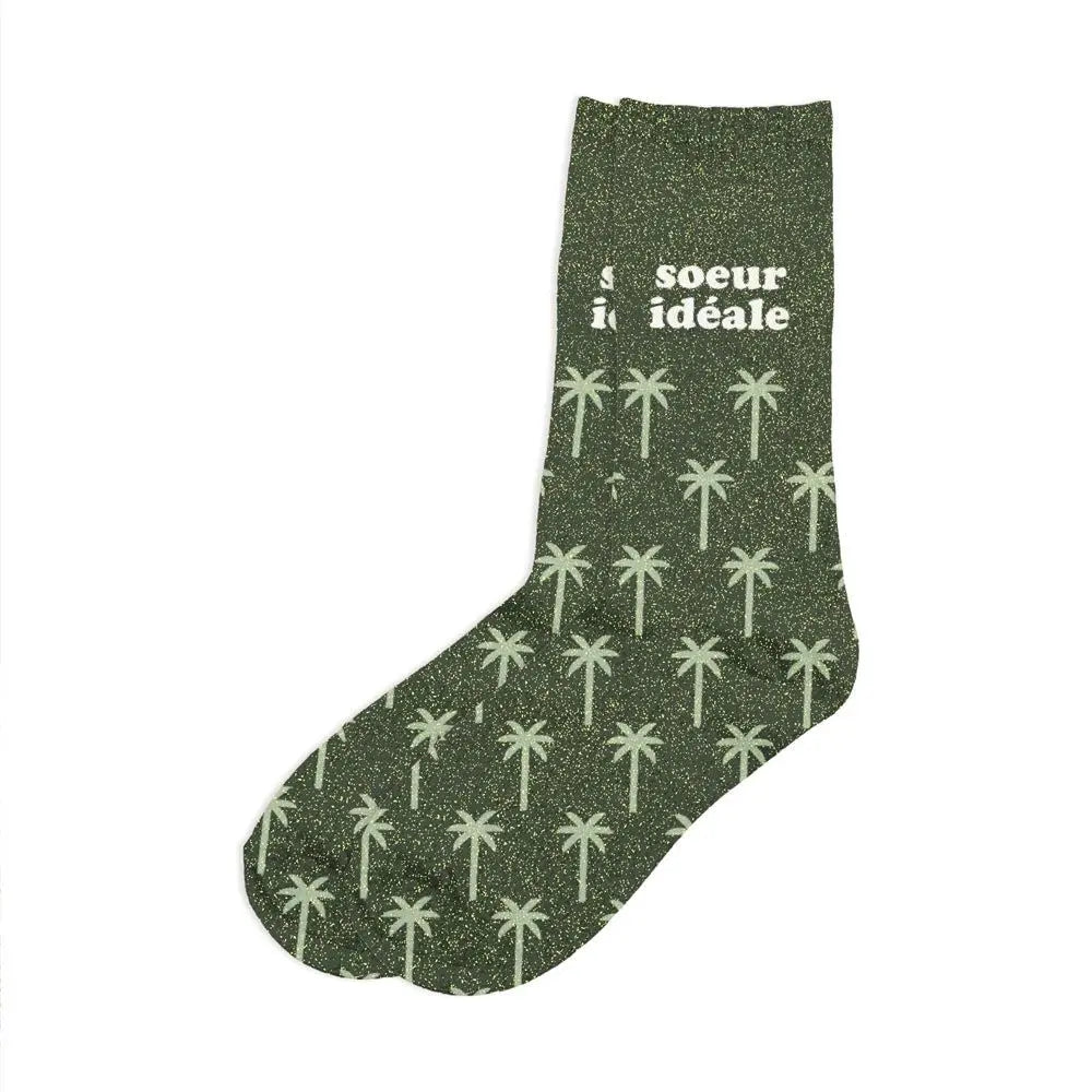 Soeur idéale Chaussettes à paillettes