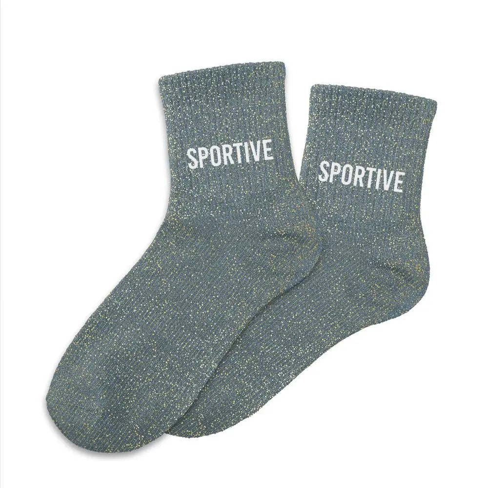 chaussettes à paillettes funky feets