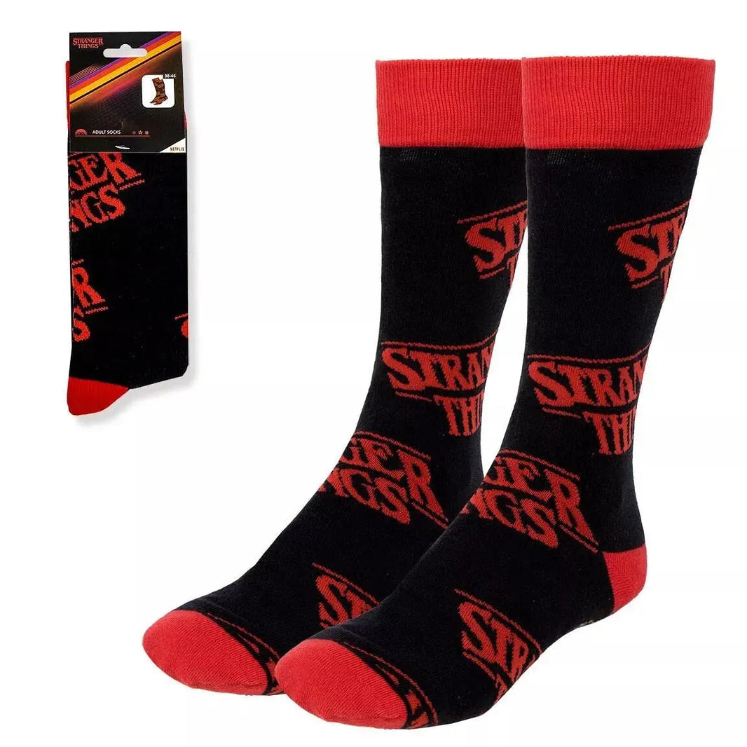 Chaussettes Stranger Things ™ - Logo Stranger Things - FunkyFeets