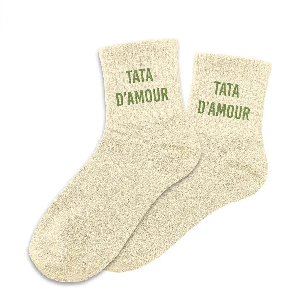 Tata d'amour Chaussettes à paillettes