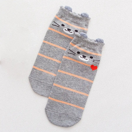 Animaux Petites Oreilles - Gris - FunkyFeets