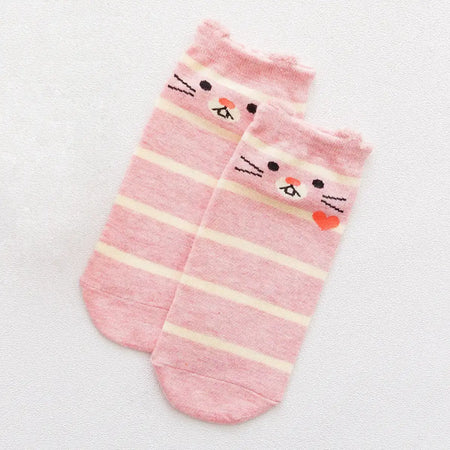 Animaux Petites Oreilles - Rose - FunkyFeets