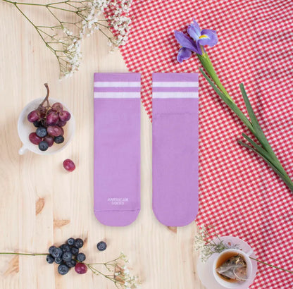 Violet American Socks