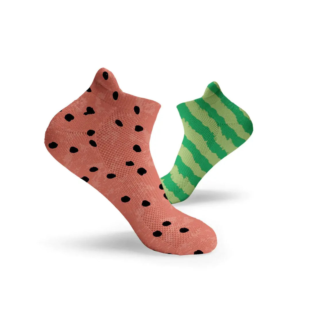 Watermelon Odd - Socquettes - FunkyFeets