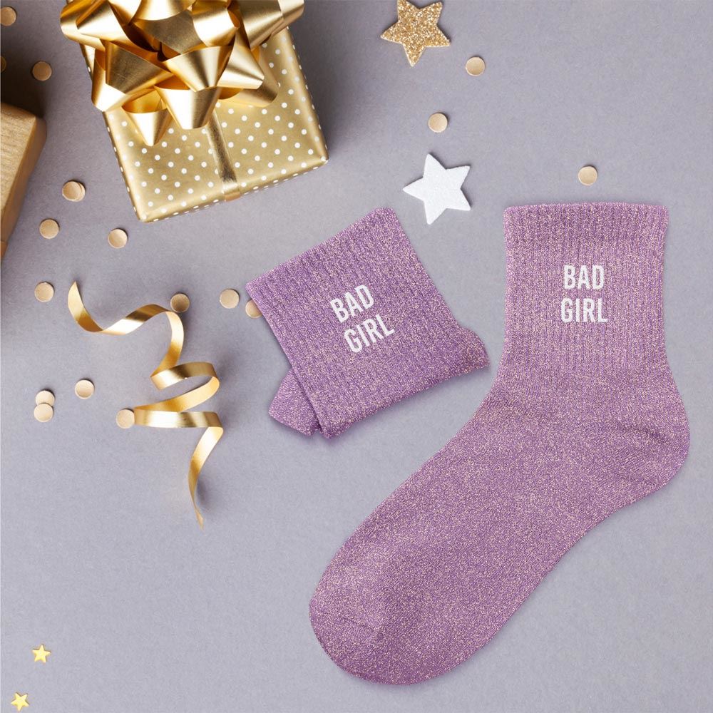 Chaussettes à Paillettes - Bad Girl - FunkyFeets