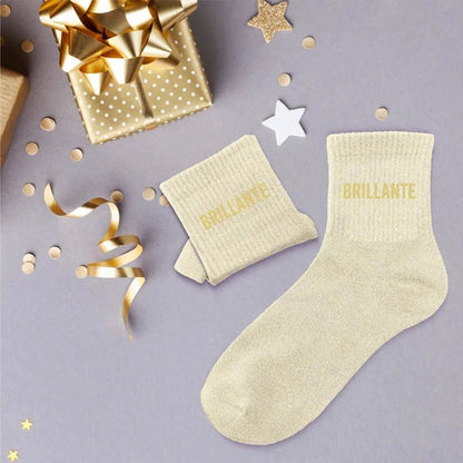 Chaussettes à Paillettes - Brillante - FunkyFeets