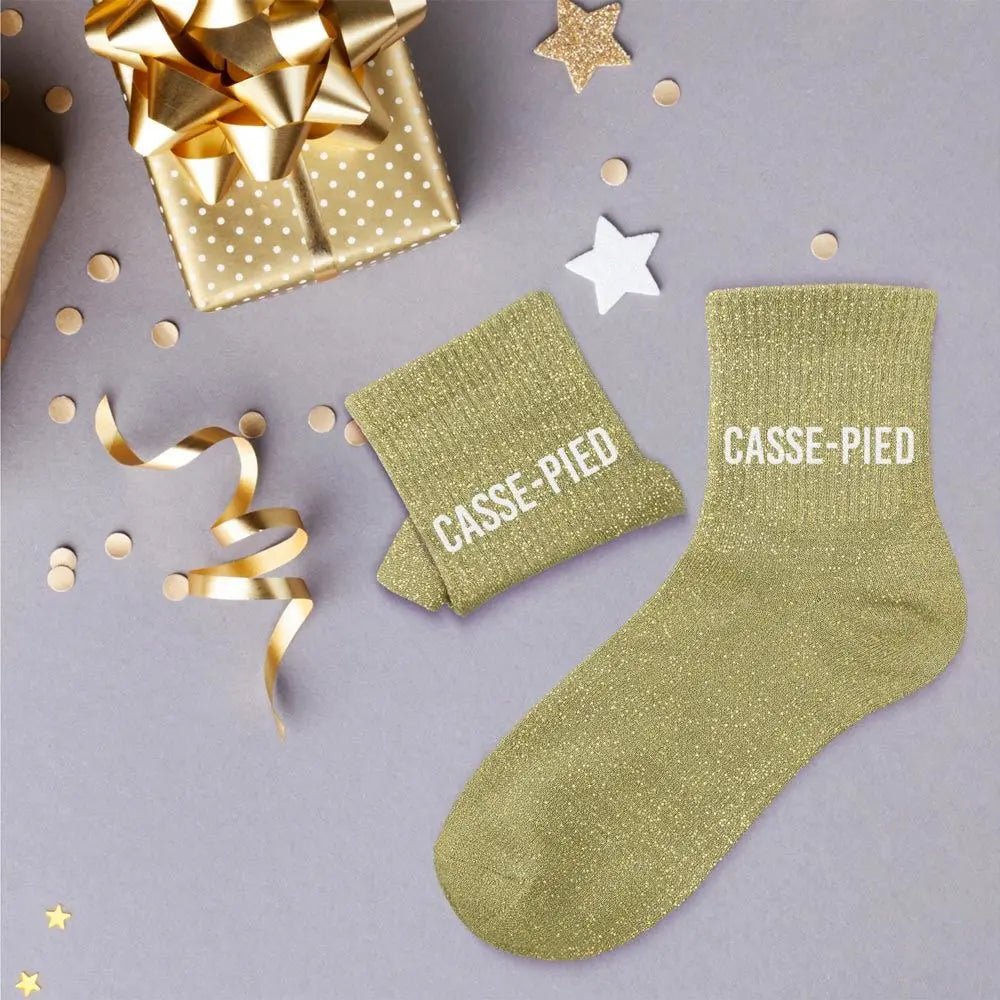 Chaussettes à Paillettes - Casse Pied - FunkyFeets