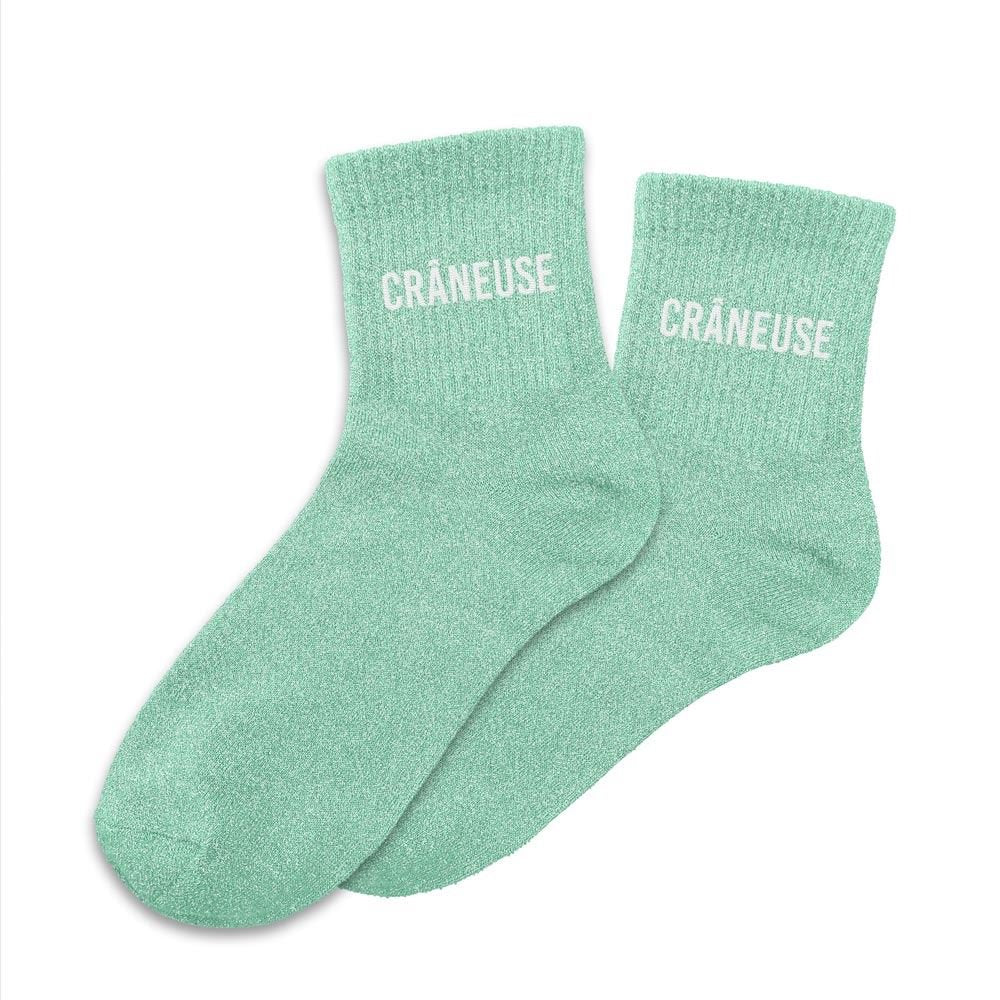 Chaussettes à Paillettes - Crâneuse - FunkyFeets