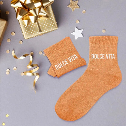 Chaussettes à Paillettes - Dolce Vita - FunkyFeets