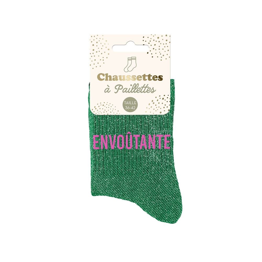 Chaussettes à Paillettes - Envoutante - FunkyFeets