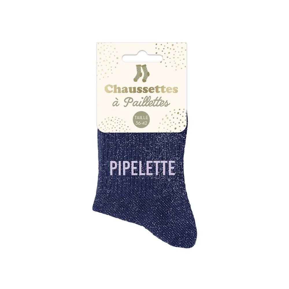 Chaussettes à Paillettes - Pipelette - FunkyFeets