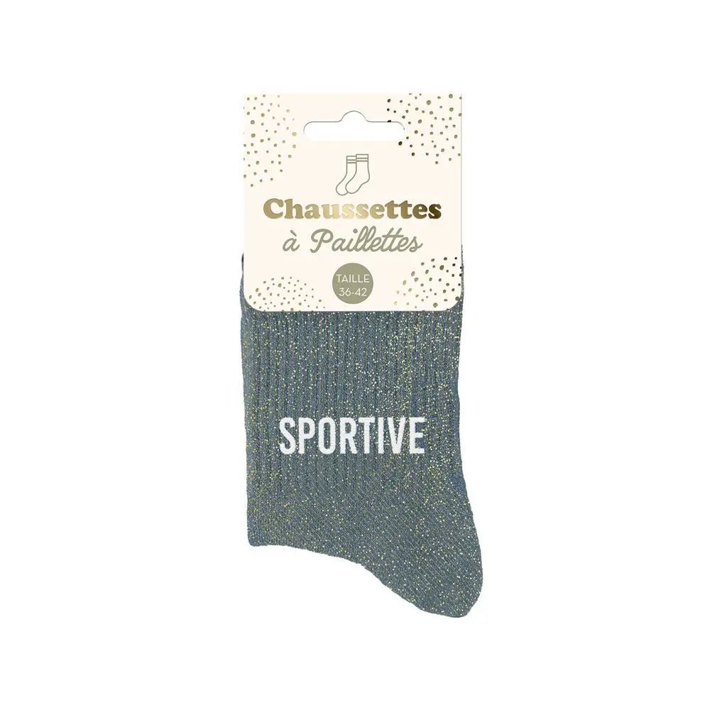 Chaussettes à Paillettes - Sportive - FunkyFeets