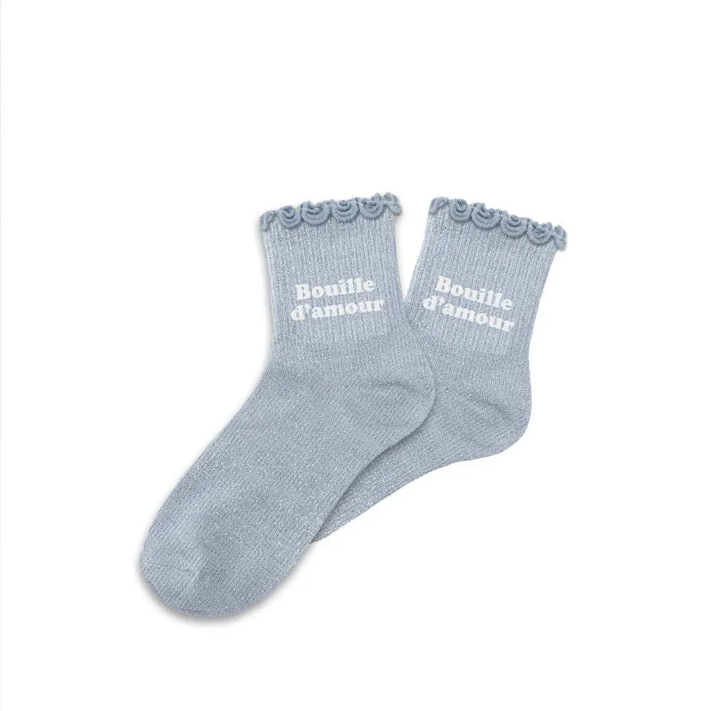 Chaussettes Paillettes Enfant Bouille d'Amour - FunkyFeets